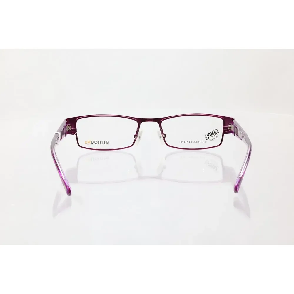 ArmouRx 7017 PRP 52-17-135mm Eyeglass FRAMES ONLY - NEW WITH DEFECTS - READ
